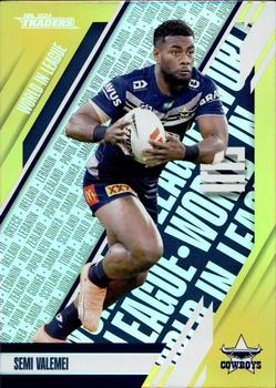 2024 NRL Traders Titanium - World In League Parallel #WLP30 Semi Valemei Front